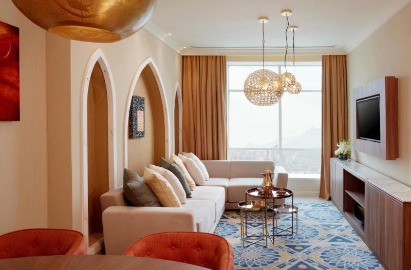 Sheraton Makkah Jabal Al Kaaba Hotel Мекка Экстерьер фото Living room